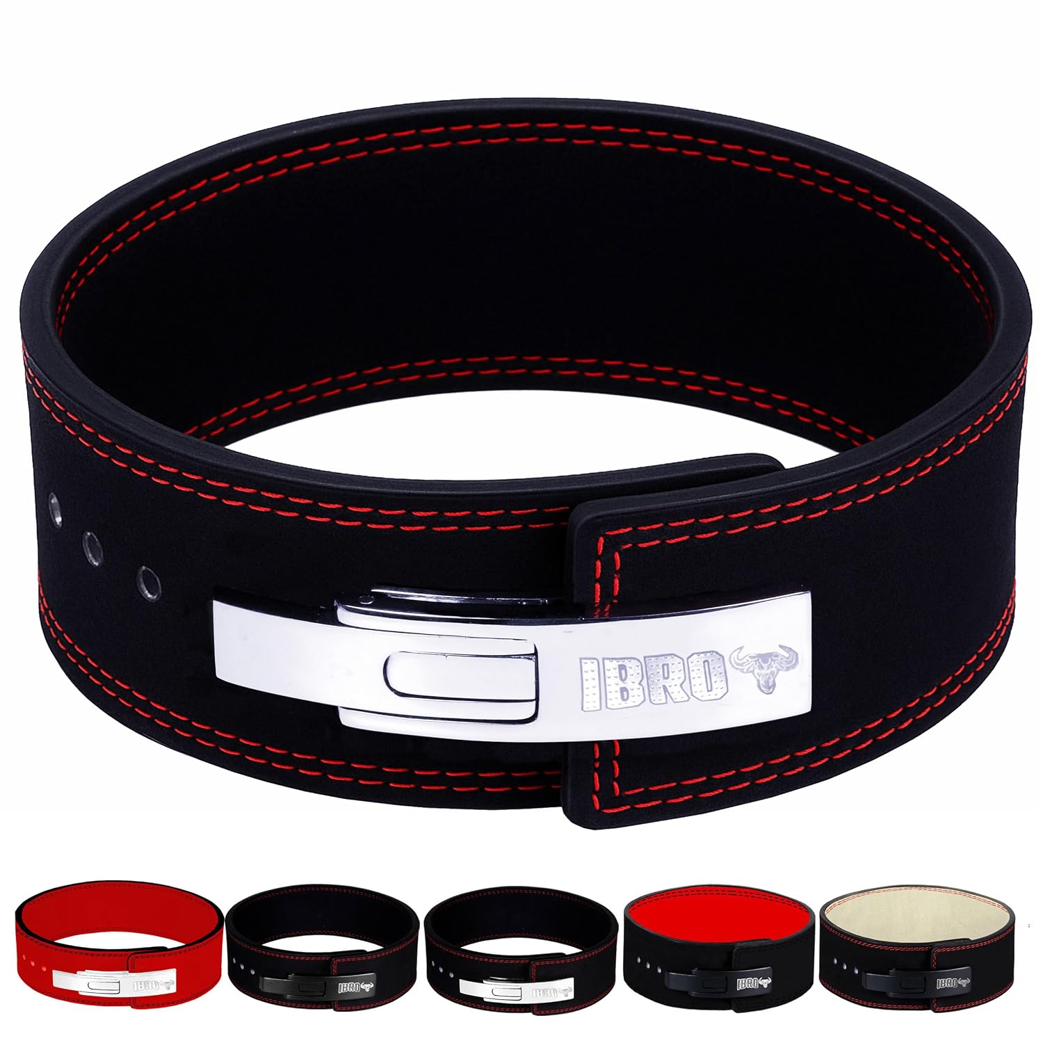 IBRO Powerlifting Lever Gym Belt – Power 10MM Extreme Heavy Duty Genuine Leather Belts - Squats Deadlifts Bodybuilding Wei... - Review, Price and Buying Guide