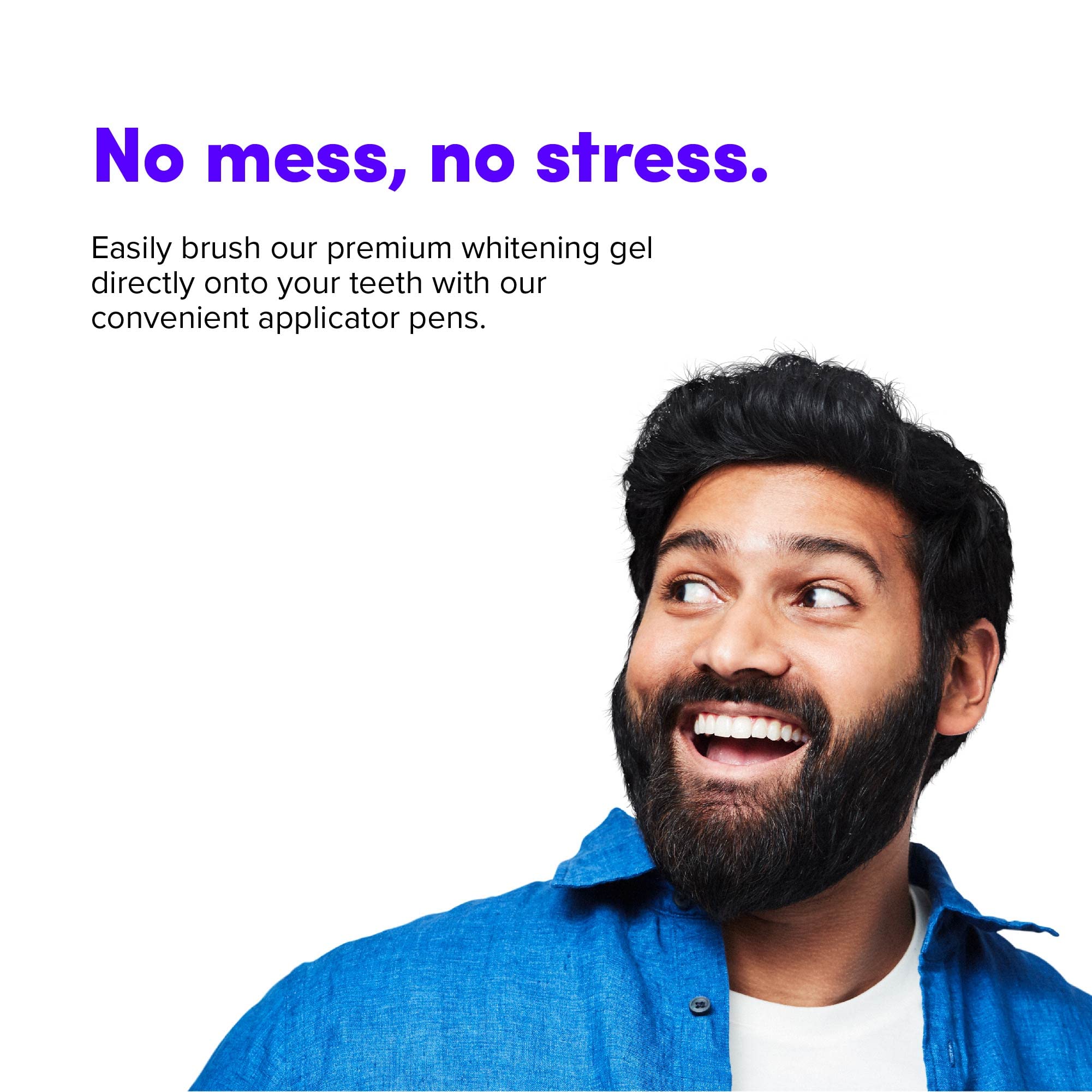 Teeth Whitening Gel Kit with LED Light 4 Pack Pens