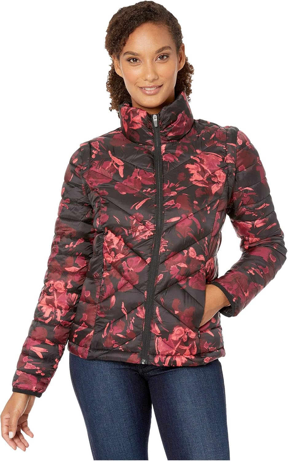 detachable down puffer jacket