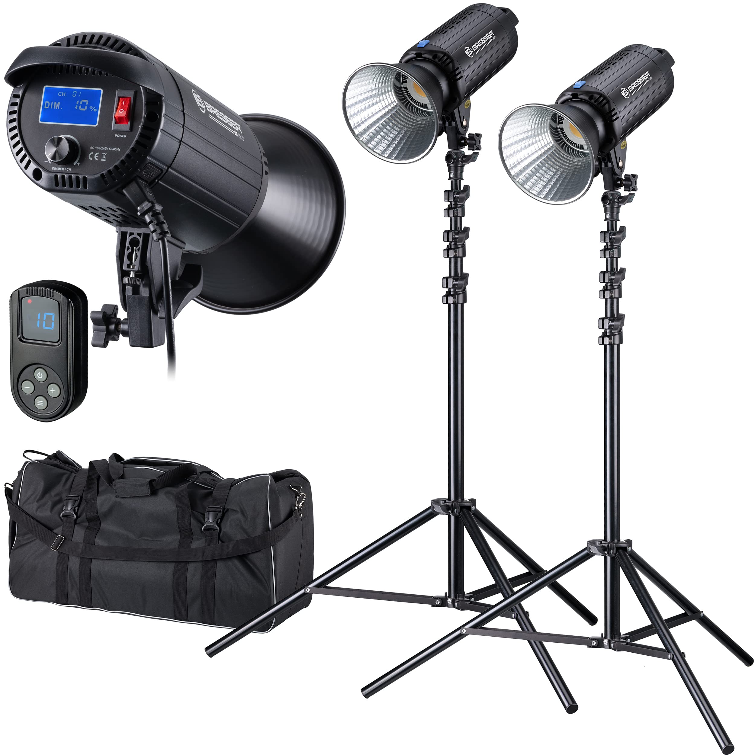 Bresser BR-TP400R Pie de lámpara 400cm
