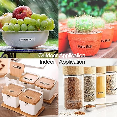 Miniatura 8 de PT-M95 - Cinta para etiquetadora de repuesto transparente para Brother M Tape MK-131 MK131 P Touch, compatible con rotuladoras Brother PT-65 PT-80