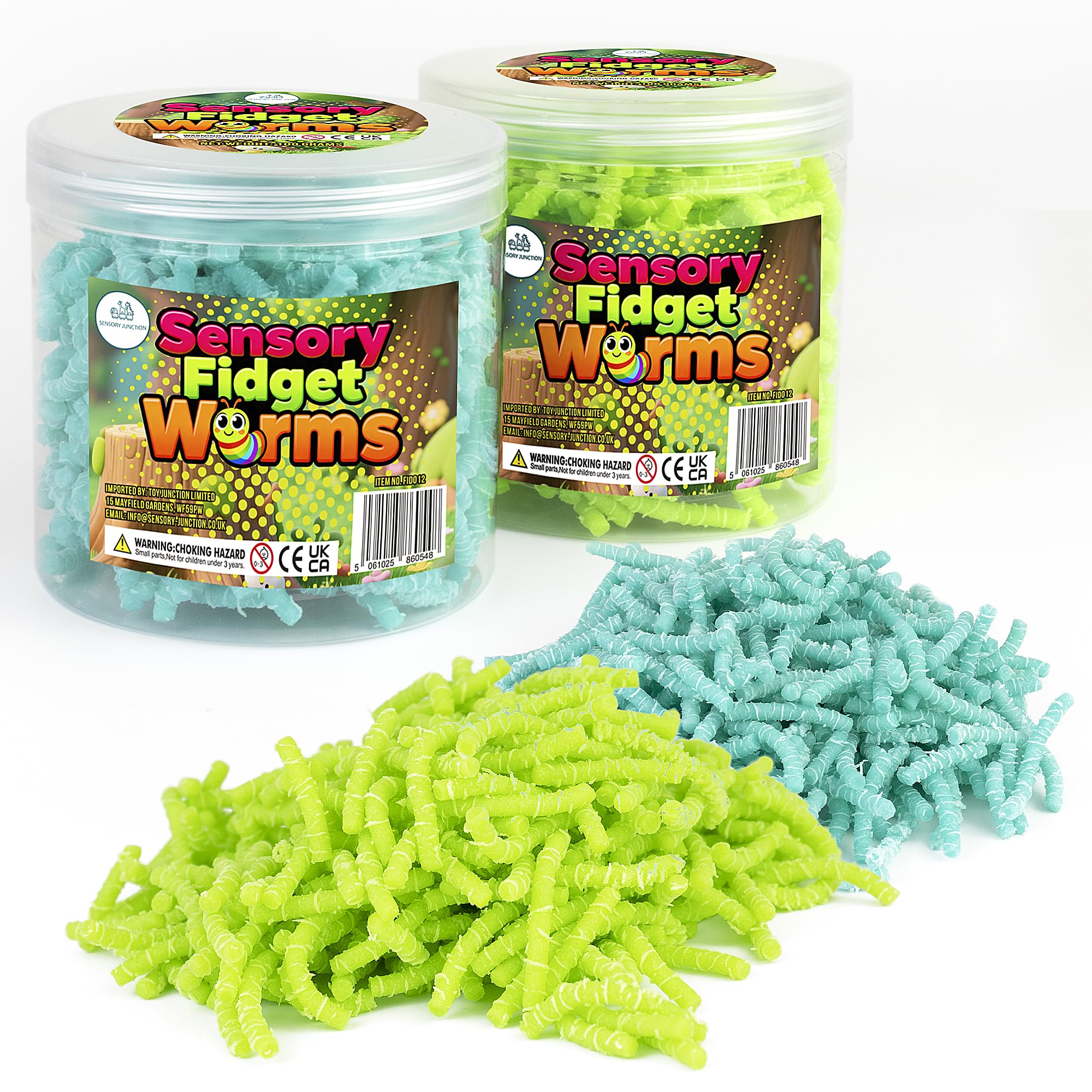 Sensory Junction Sensory Fidget Worms - Sensory Play - Stress Anxiety Toy