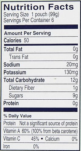 Miniatura 4 de Gerber Organic 2nd Foods - Alimentos para bebés de manzanas, zanahorias y zapallo, bolsa de 3.5 onzas, 12 unidades