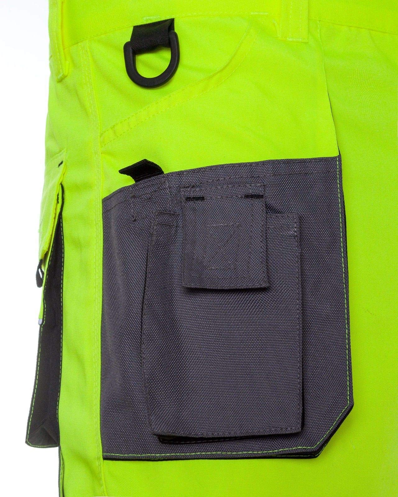 L&H Arbeitshose Sicherheitshose Schutzhose Warnhose Warnbekleidung (LH-FMNX-T-YSB)