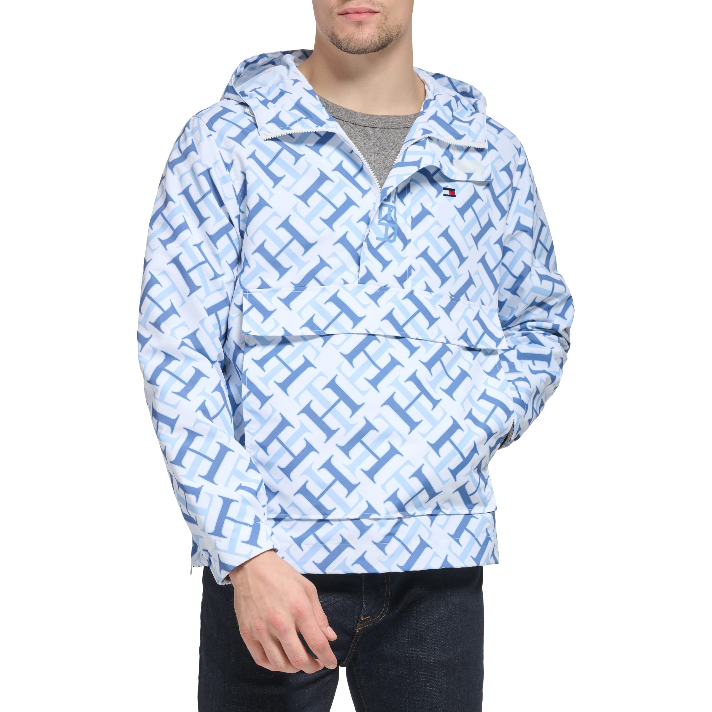 Tommy Hilfiger Men's Lightweight Logo Popover