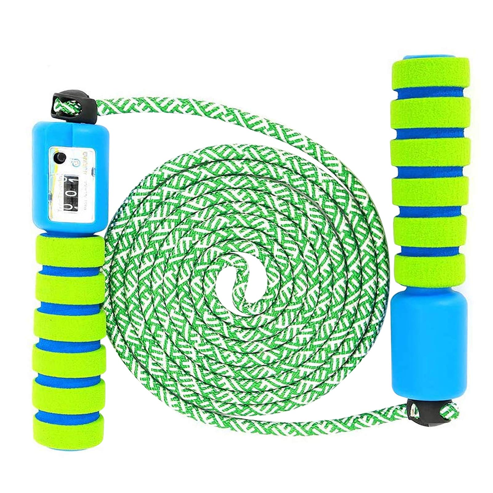 Tunturi speed springtouw kopen met rubber handgrepen