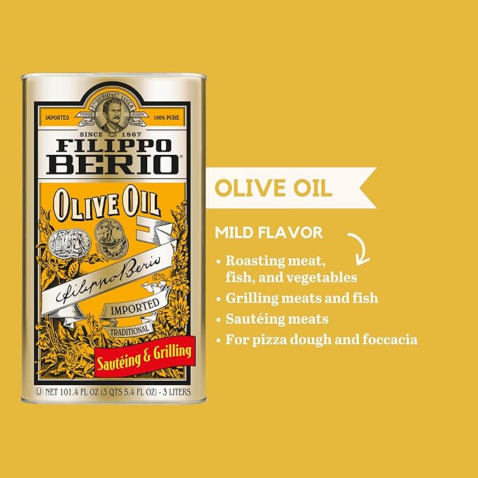 Aceite de Oliva Puro Filippo Berio 101.4 oz Lata miniatura 3