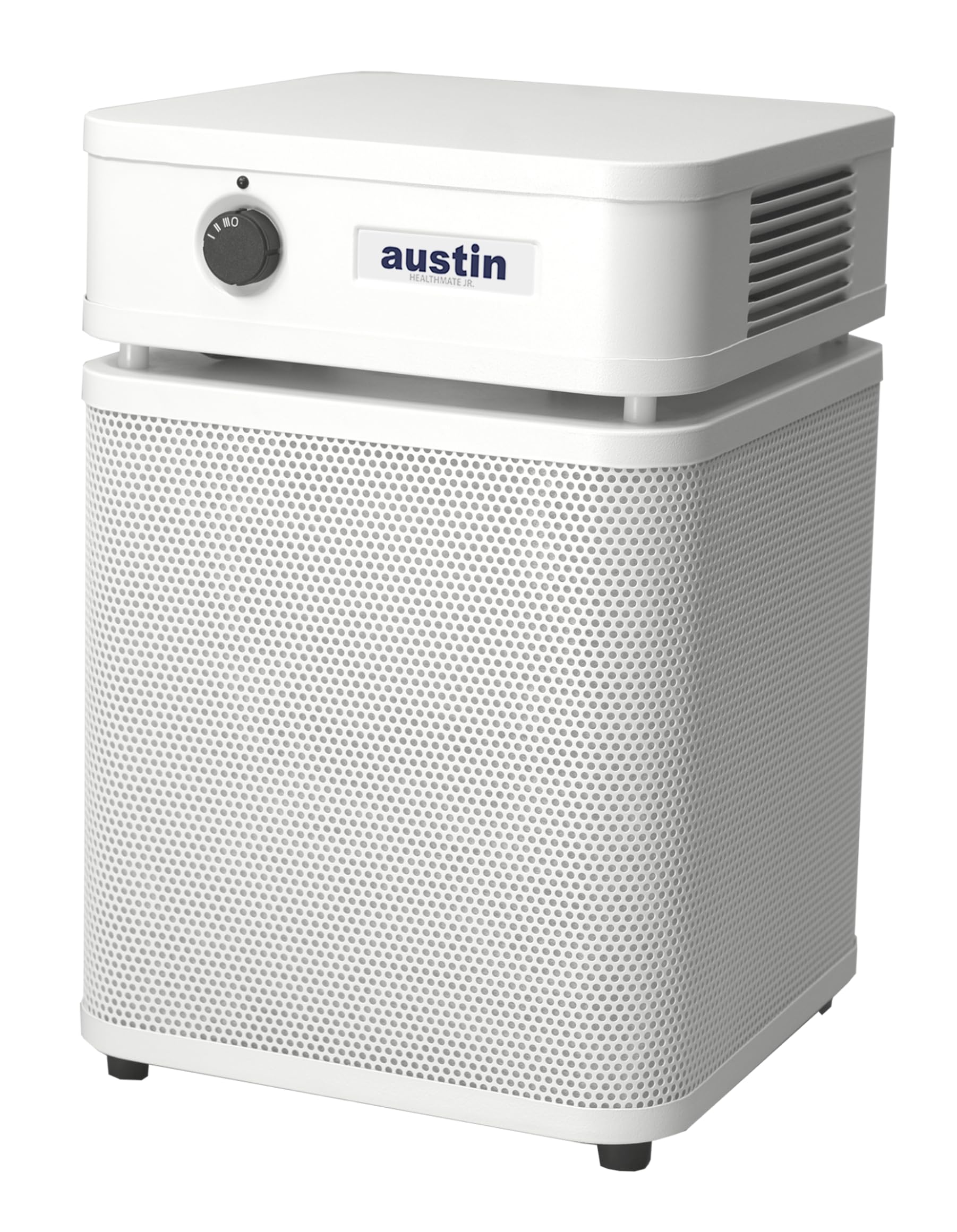 Austin Air HealthMate Junior Air Purifier White - Advanced 4- Stage Filtration Air Purifiers For Home with Activated