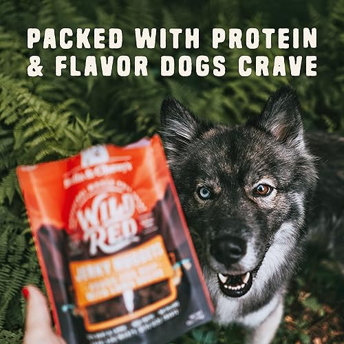 Miniatura 6 de Stella & Chewy's Wild Red Jerky Nuggets - 90% carne de res y cordero rica en proteínas + golosinas para perros de pollo y pato - Recompensas de