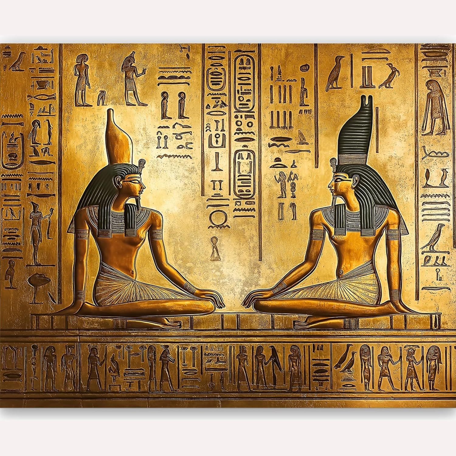 Papier peint panoramique égypte vintage 400x280 tapisserie salon XXL