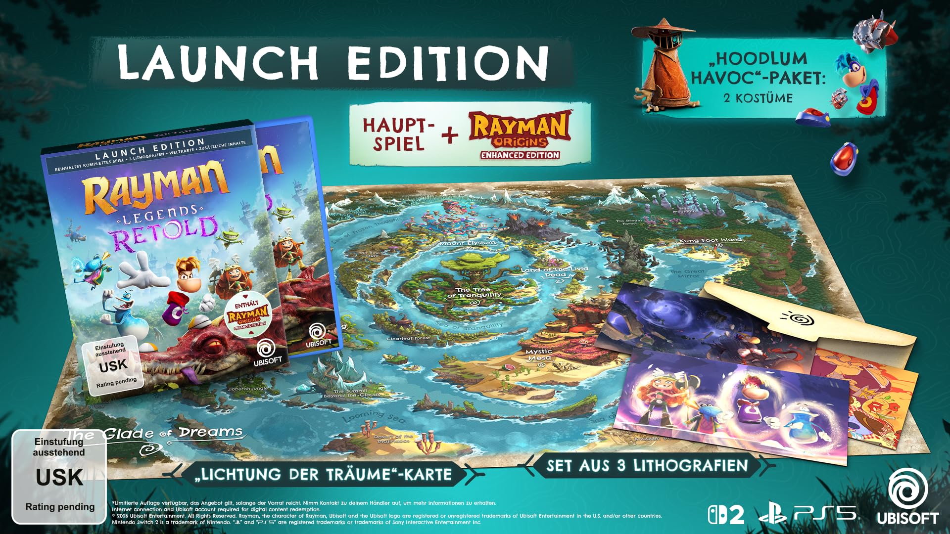 Rayman Legends Retold - Launch Edition - [PlayStation 5]