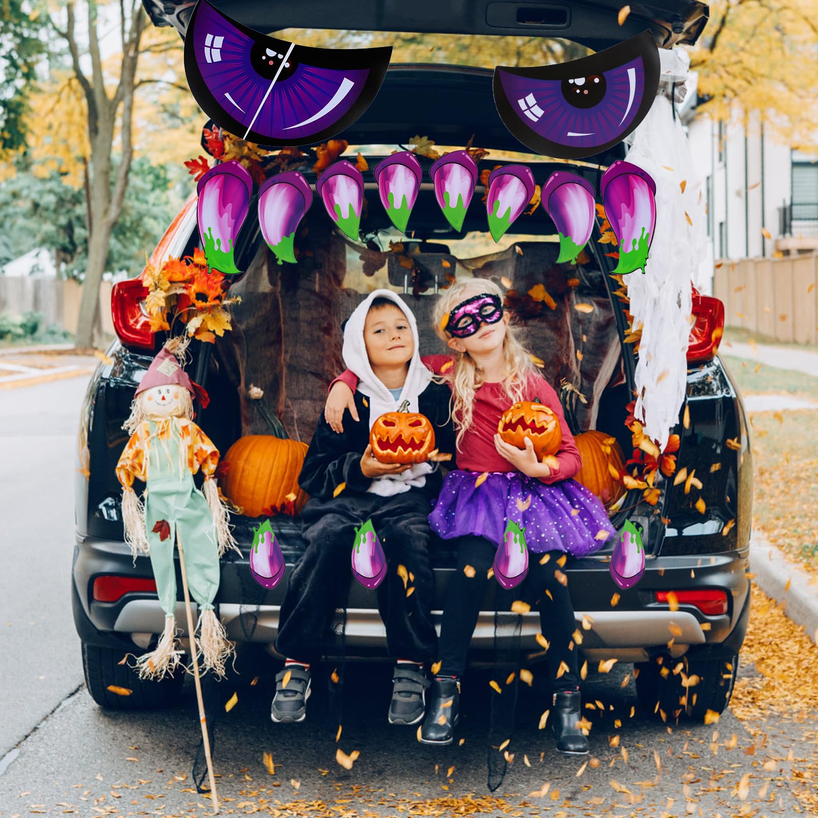 Amazon.co.jp: ハロウィントランクまたはおやつ車装飾キット