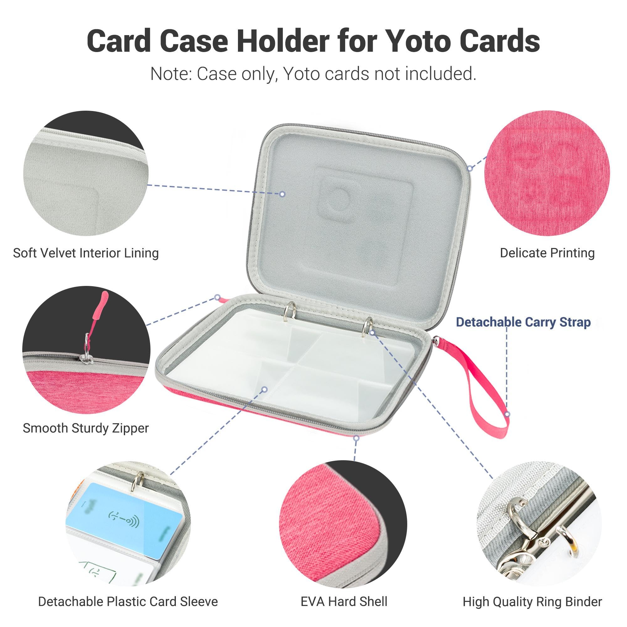 PROfezzion for Yoto Card Holder Case Card Album up to 88 Cards - Image 2