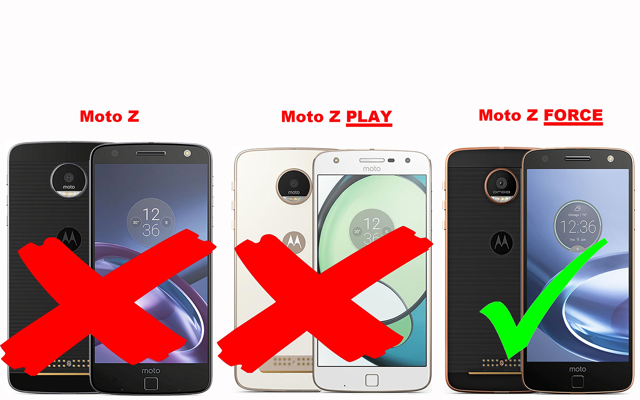 Cadorabo Cover Libro Portafoglio Per Motorola Moto Z4 - Rosso Mela Con Vani Carte E Chiusura Magnetica Invisibile