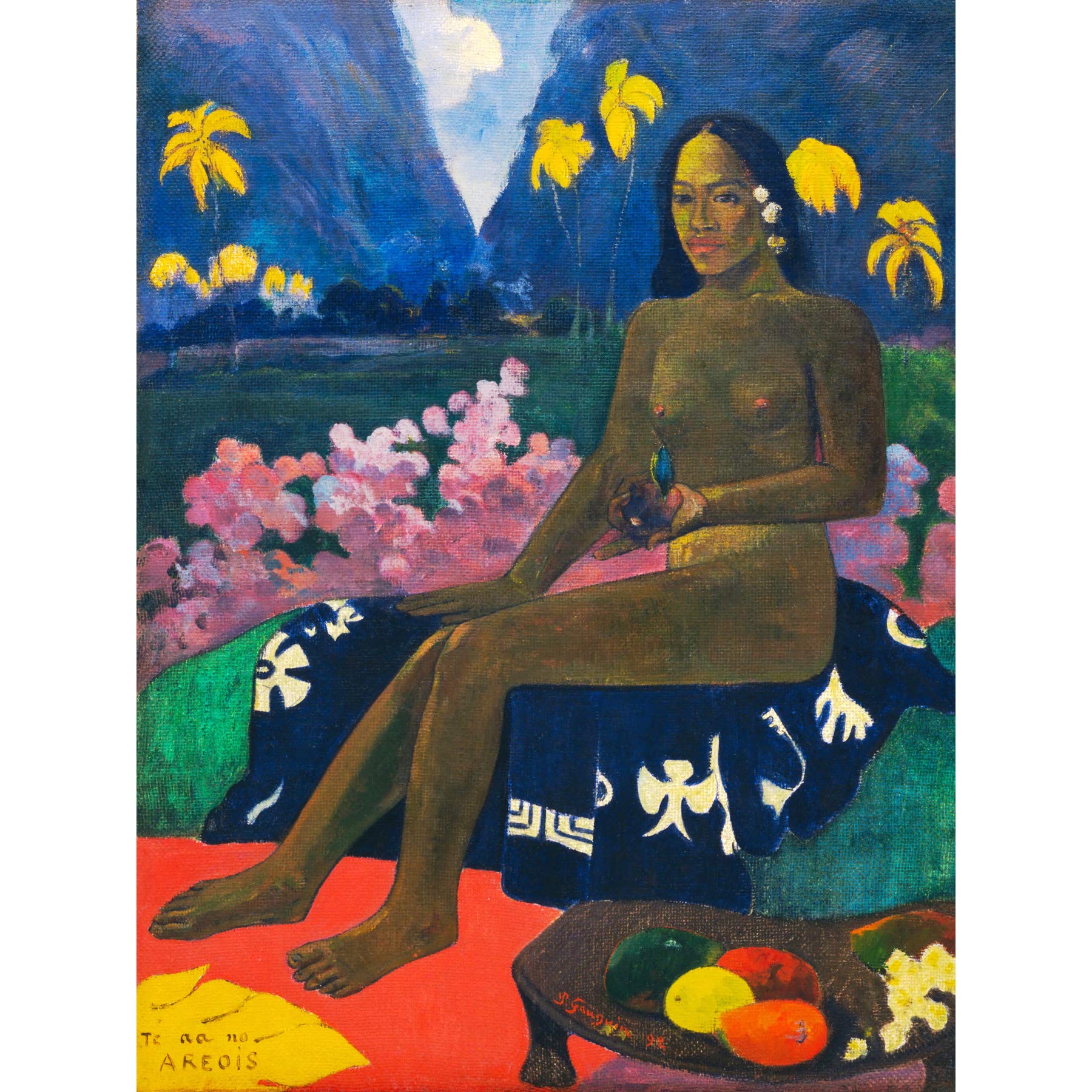 Paul Gauguin Te Aa No Areois Large Art Print Poster Wall Decor Premium Mural
