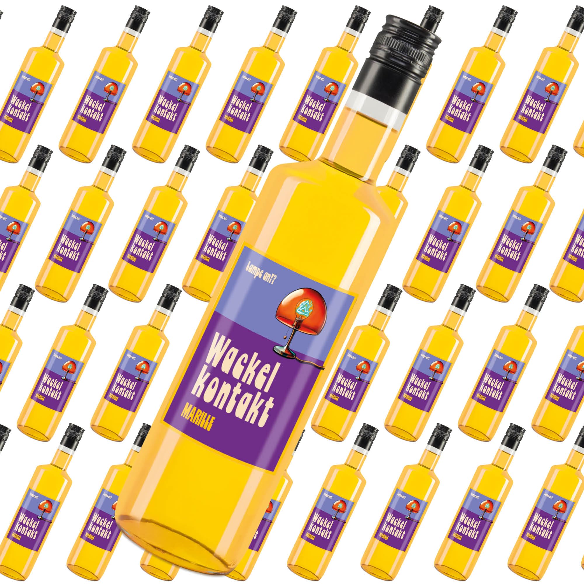 Kinky Drinks WACKELKONTAKT Marille – 0,7l – 16% Vol. Shot by IN-SPIRIT