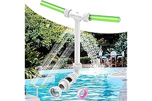 Dual Spray Fountains: A Symphony of Water for Your Pool