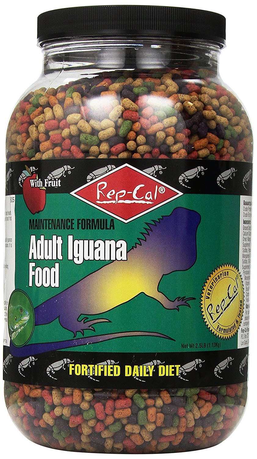 Rep-Cal SRP00805 Adult Iguana Food, 2.5-Pound