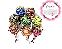 Vista 3 de Chupa Chups - Paletas, sabores surtidos en caja, caramelos a granel de 4 libras