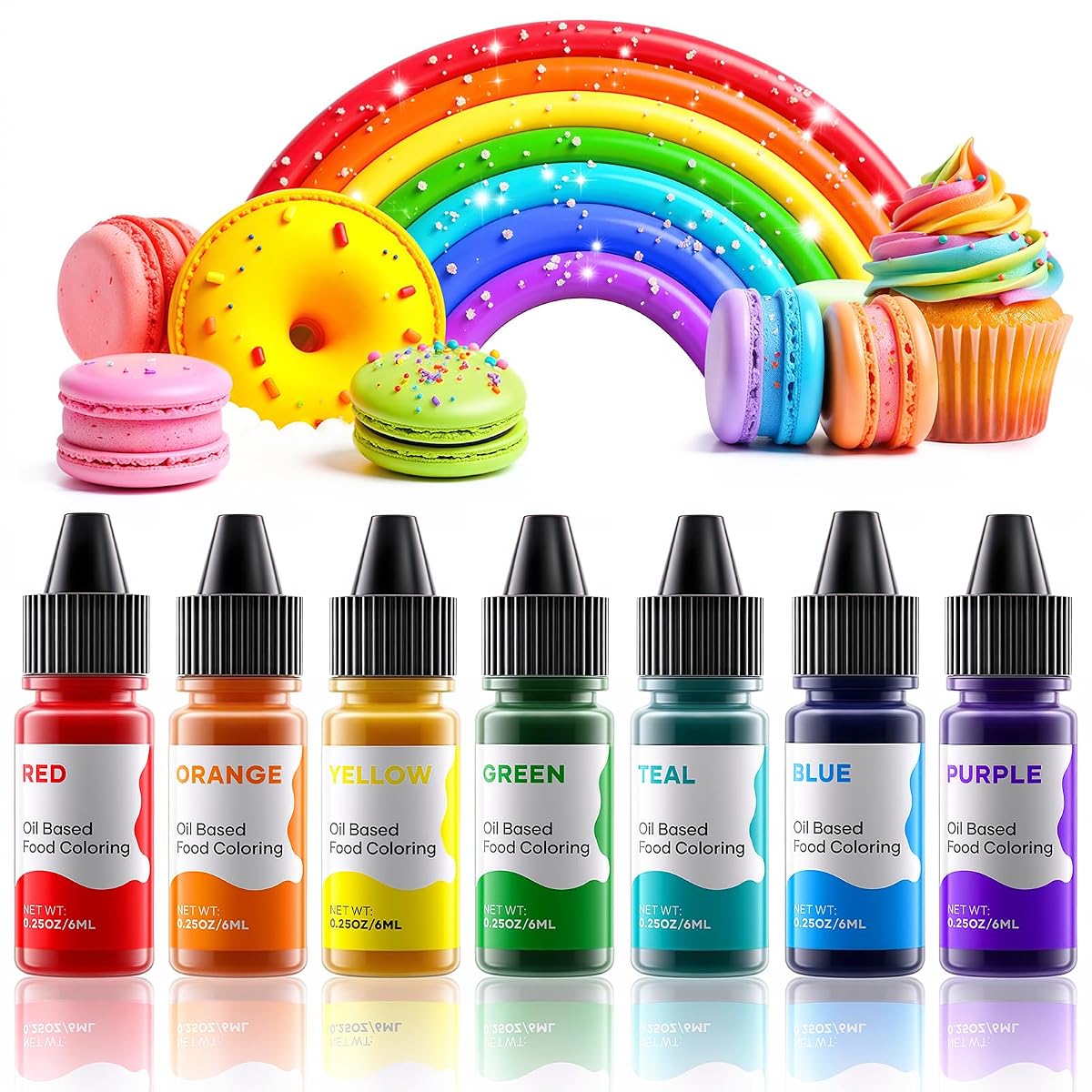 Oil Based Food Coloring For Chocolate Rainbow Oil Edible Food