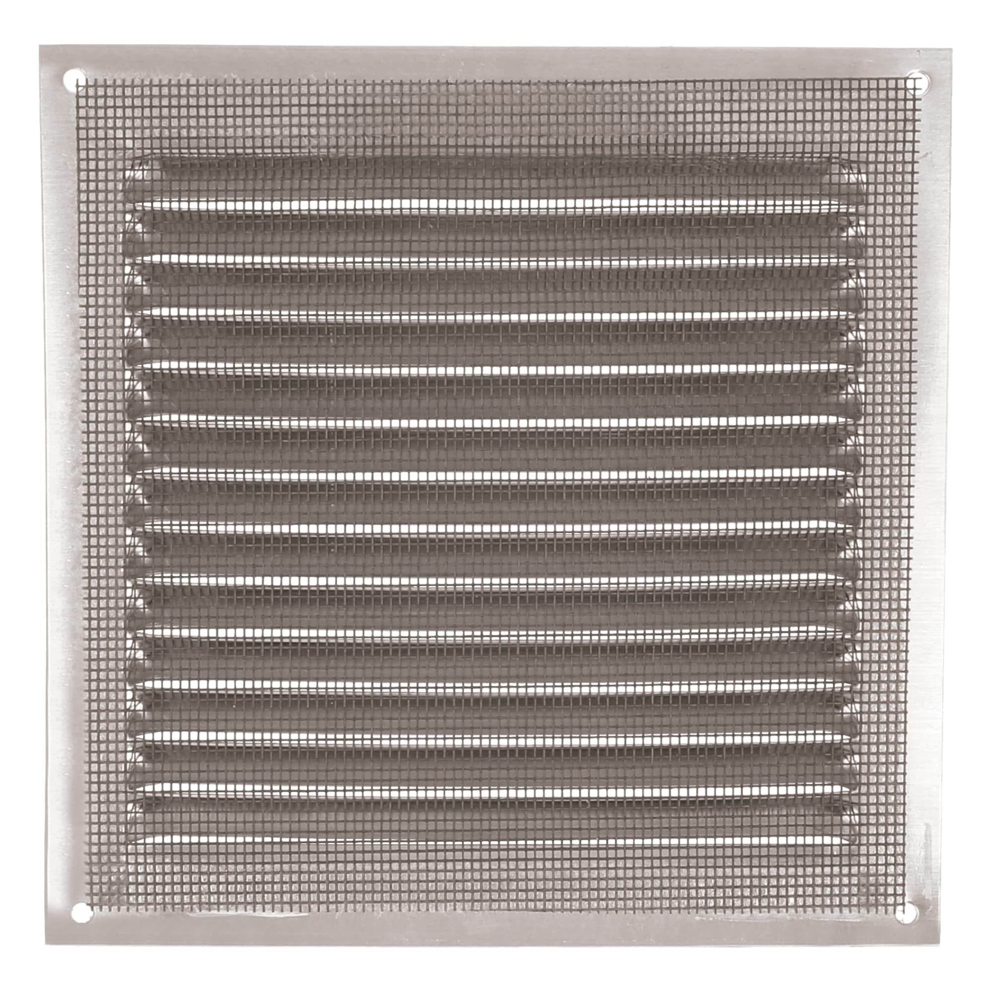 Amig, Square Aluminium Grille with Mosquito Net, Ventilation Grills for Air Outlet, Ideal for Ceiling in Kitchen and Bathroom - Image 2