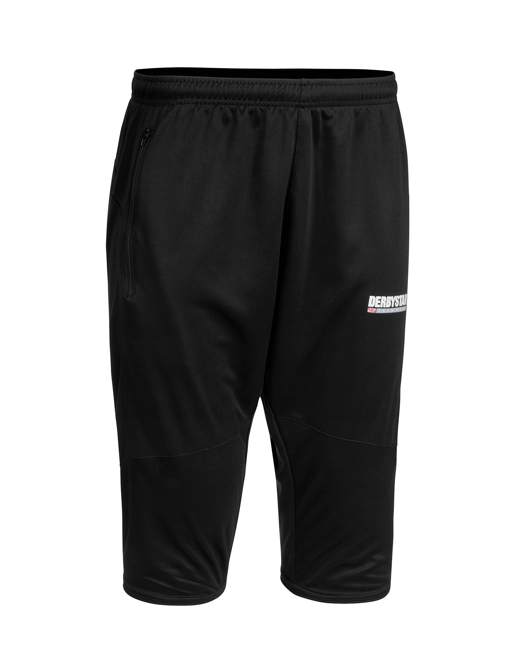 Derbystar Men Brilliant Training Pants 3/4 - Black, Small
