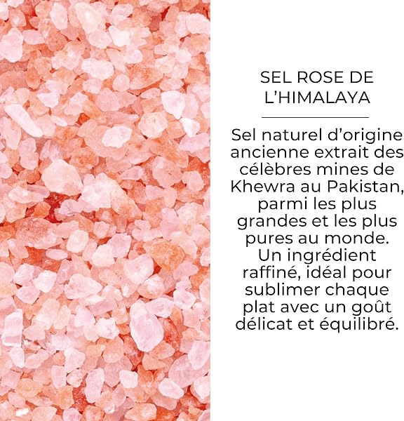 Himalayan Pink Salt Crystals 2 kg – Natural Colour Variable – Pure Unrefined Salt – Ideal for Mills – No Additives – Bembo - 4