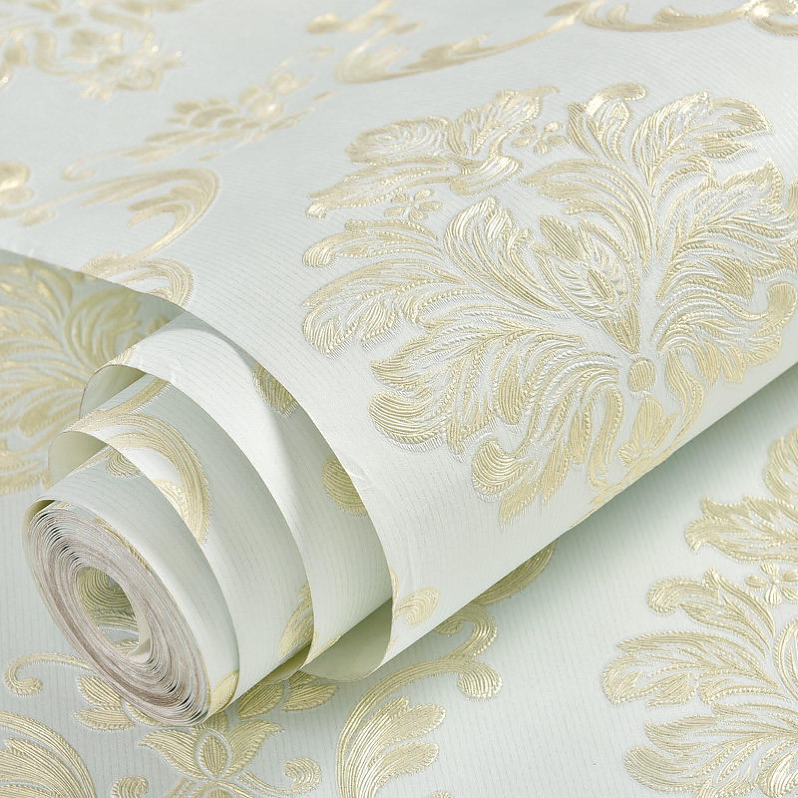Samoprzylepna tapeta, zielony liść, lampart, 53 x 300 cm, 3 rolki, naklejka na tapetę, art deco, do sypialni, kuchni, blatu roboczego, pokrycie winylowe, wodoodporna, samoprzylepny tył, plastikowa