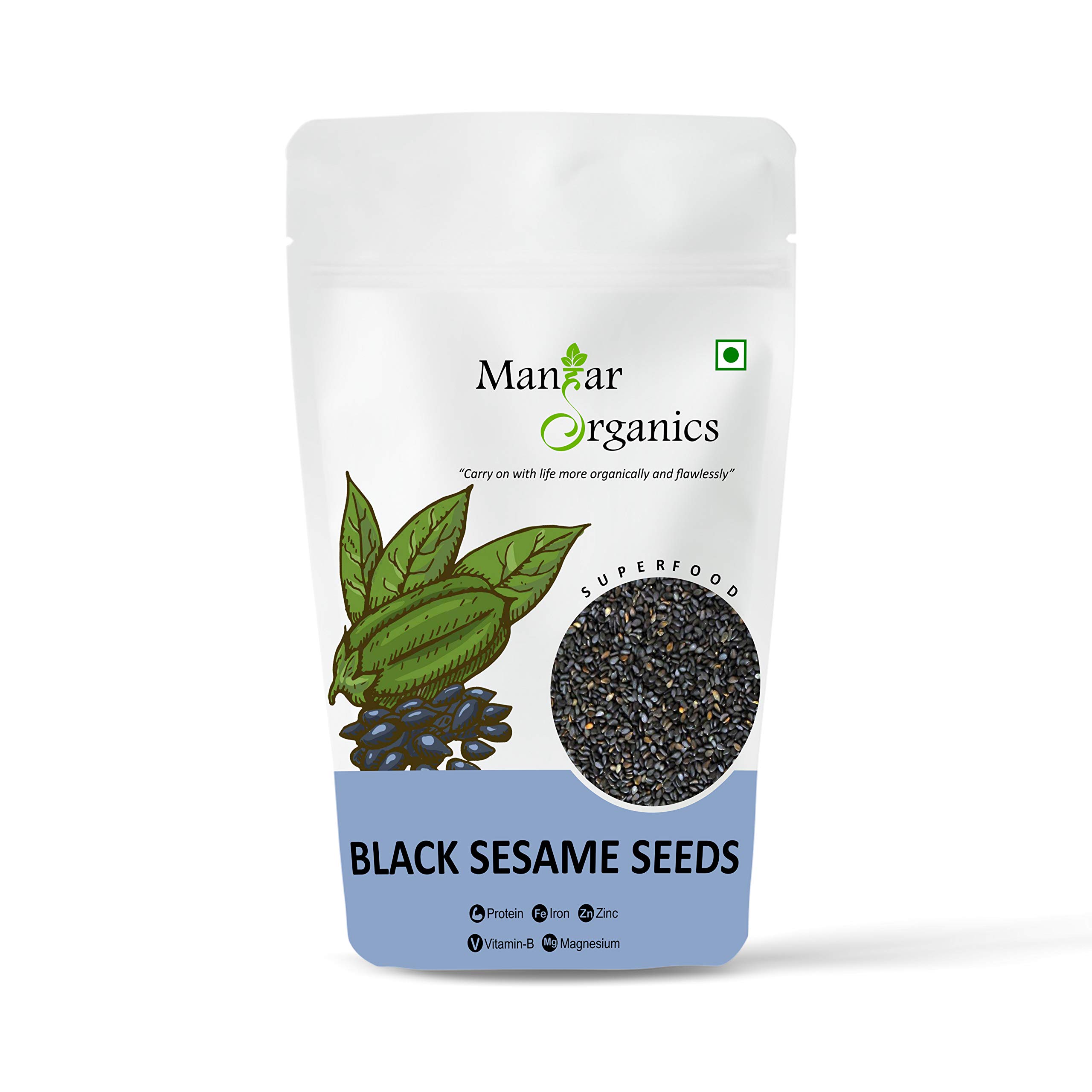 ManHar Organics Black Sesame Seeds/Kale Til/Black Til 250gm, Black Sesame Seeds- Kale Til (B08PS3QFQT) Amazon Price History, Amazon Price Tracker