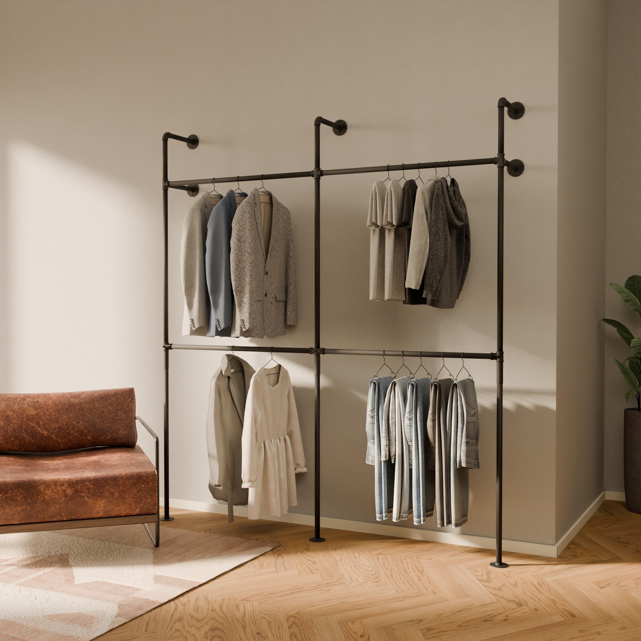 Faszinierend Offener Kleiderschrank Industrial Bildnull