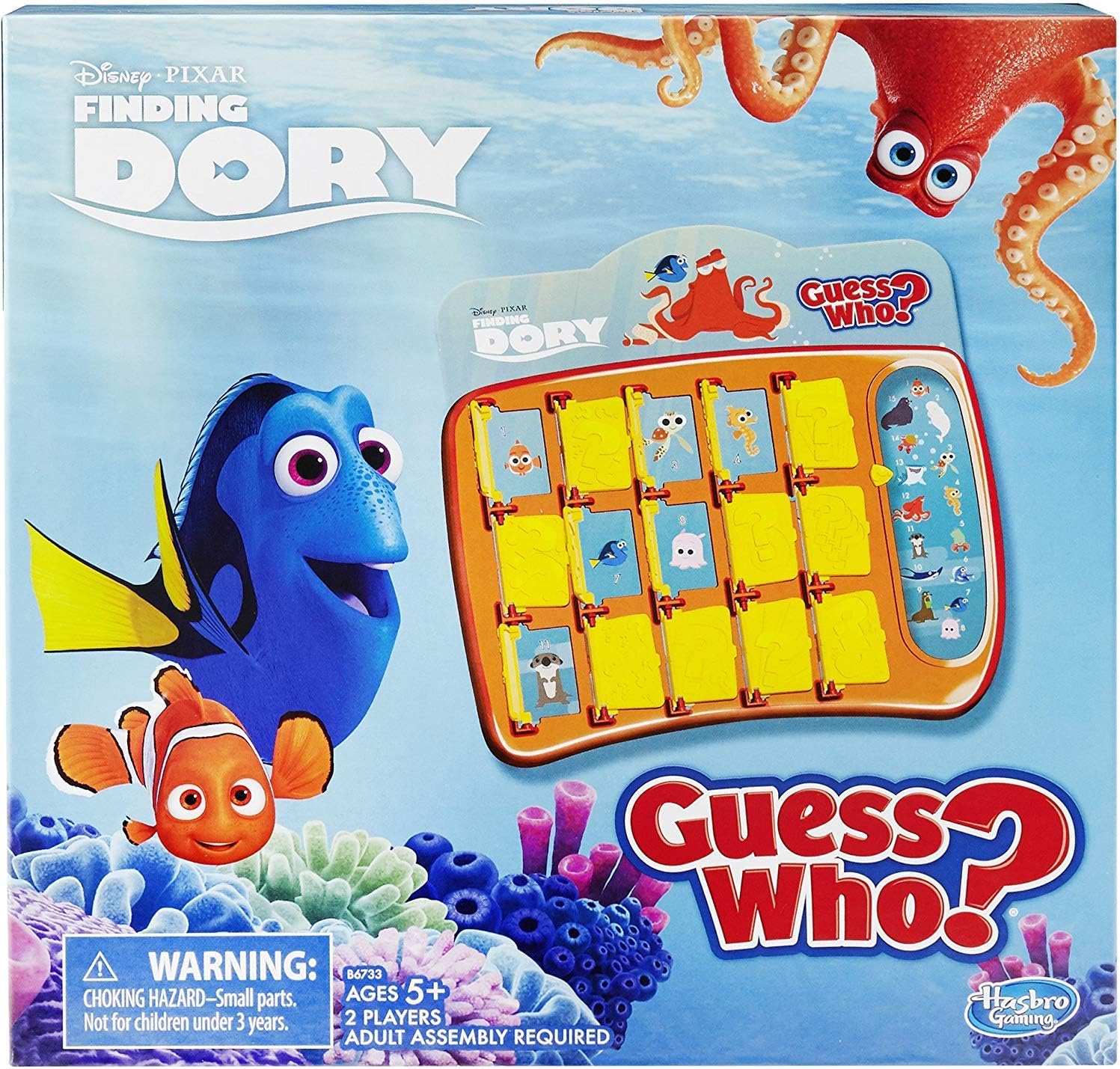 Hasbro Gaming Guess Who? Game: Finding Dory Edition