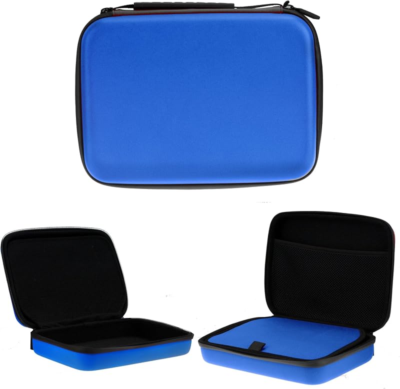 Navitech Blue Heavy Duty Rugged Hard Case/Cover Compatible with Intel NUC-Kit NUC6I7KYK Desktop Mini PC