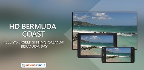 Costa das Bermudas grátis HD - aprecie a bela paisagem da praia na sua TV HDR 4K, TV 8K e dispositiv
