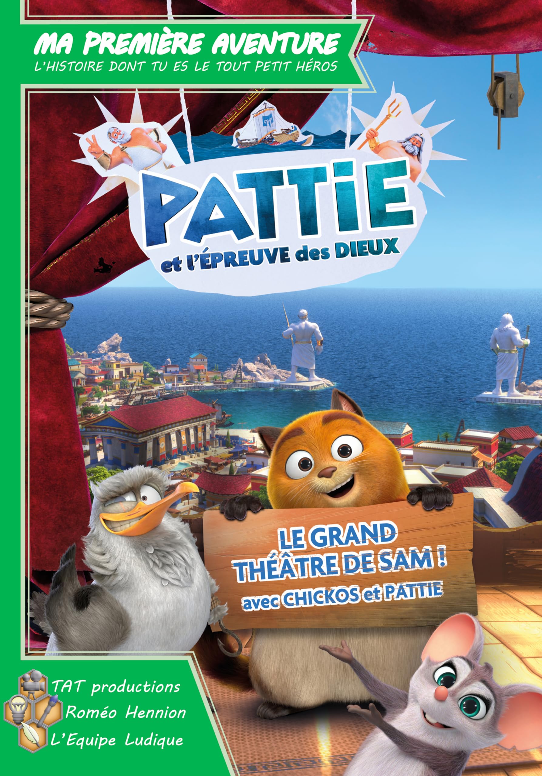 Pattie et l'Épreuve des Dieux: Ma Première Aventure