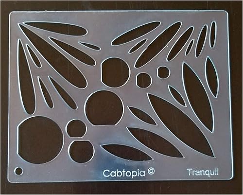 Miniatura 2 de Cabtopia - Plantilla de diseño de joyería lapidaria "Tranquilo"