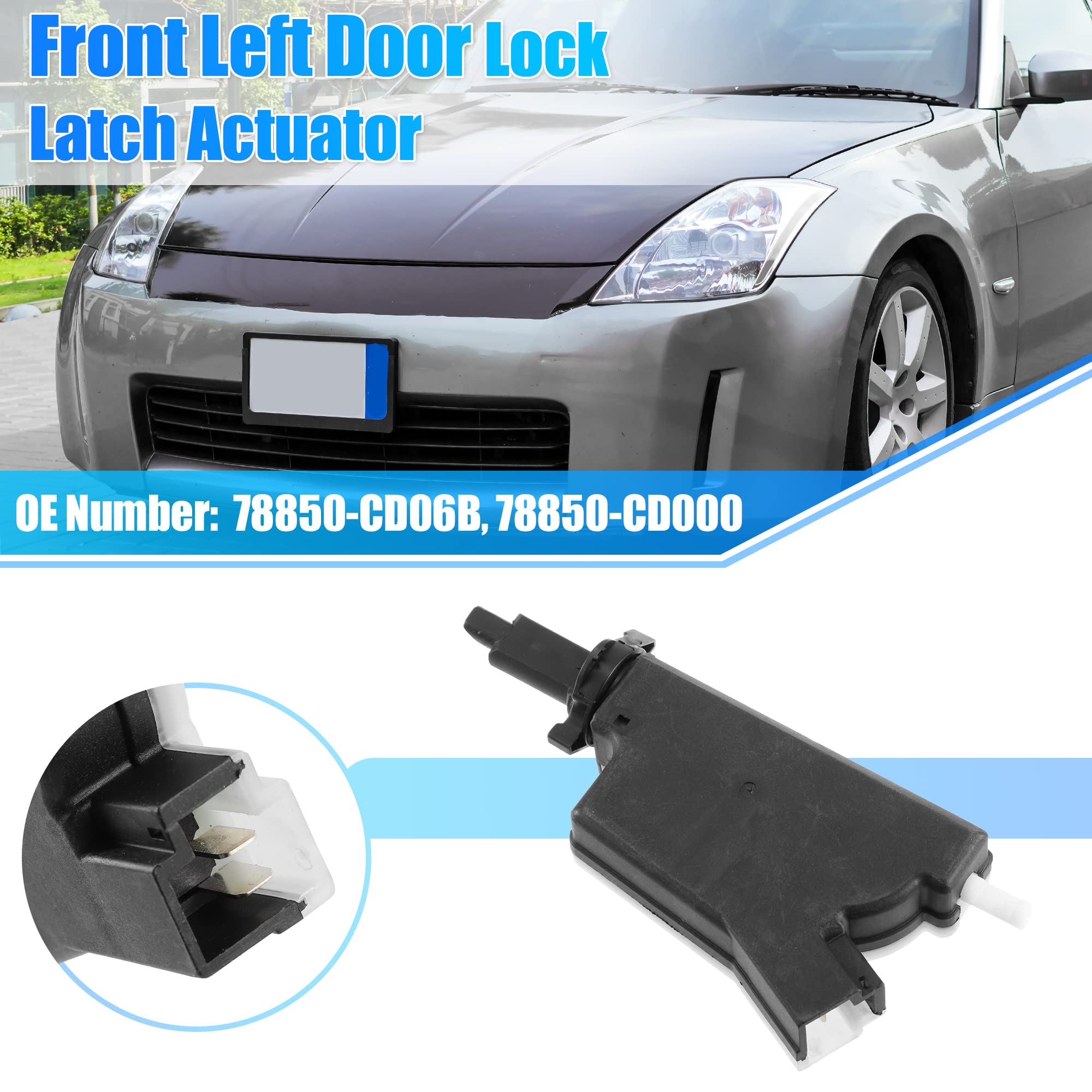 Amazon.com: X AUTOHAUX Fuel Lid Door Lock Actuator Motor for