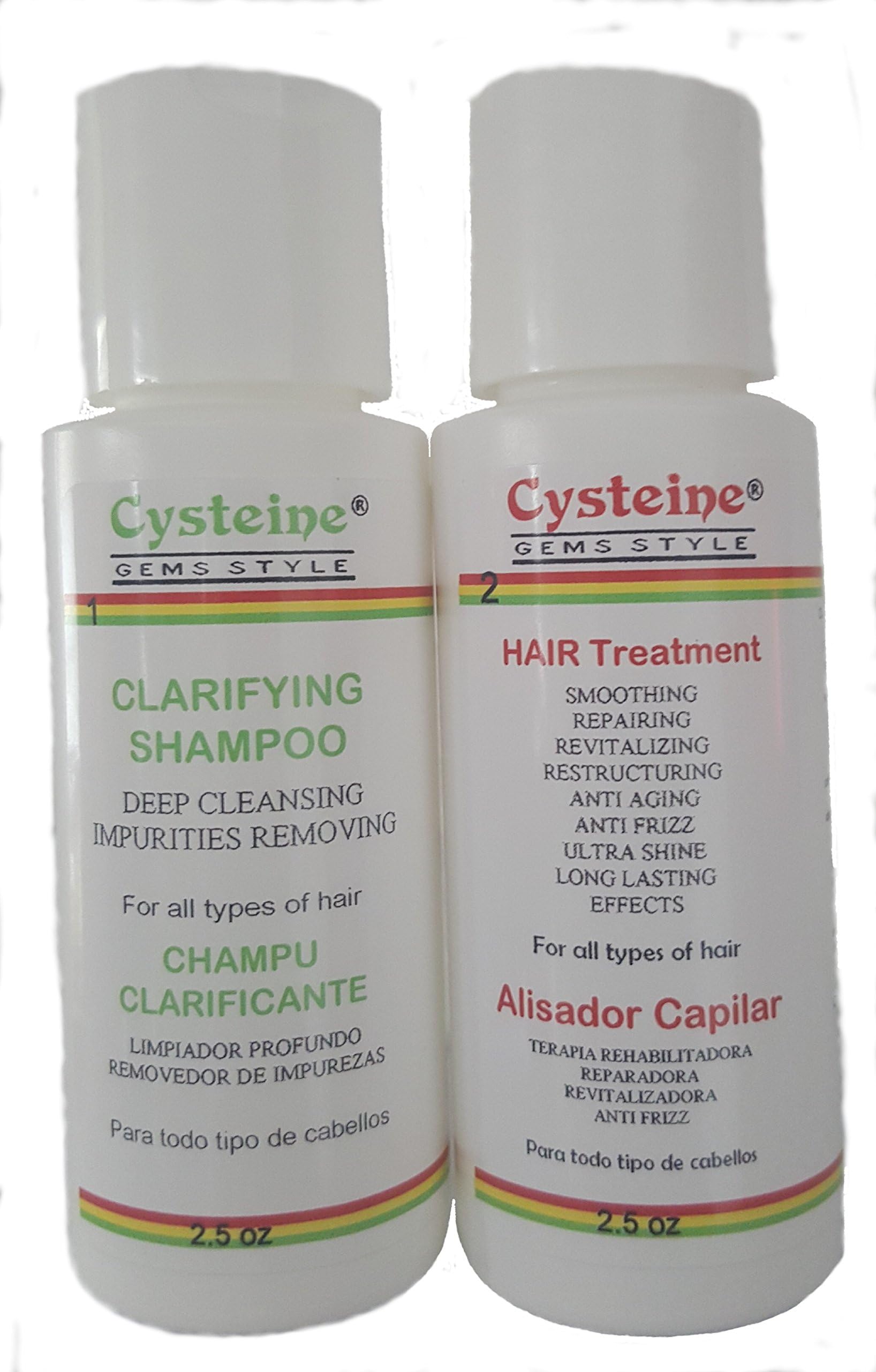 Cysteine Hair Treatment Soft for All Types of Hair Even Unruly Hair, Plus Clarifying, 2.5 oz.