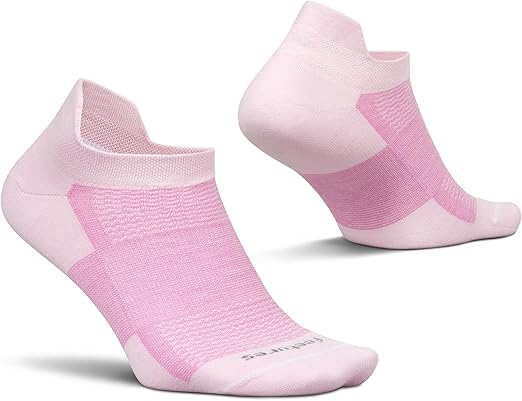 Feetures High Performance Ultra Light Ankle Sock - No Show Socks for Women & Men with Heel Tab