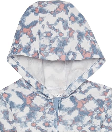 Miniatura 3 de Hanes Sudadera con capucha, cremallera suave, tejido elástico en 4 direcciones, manga larga, bebés y niños pequeños