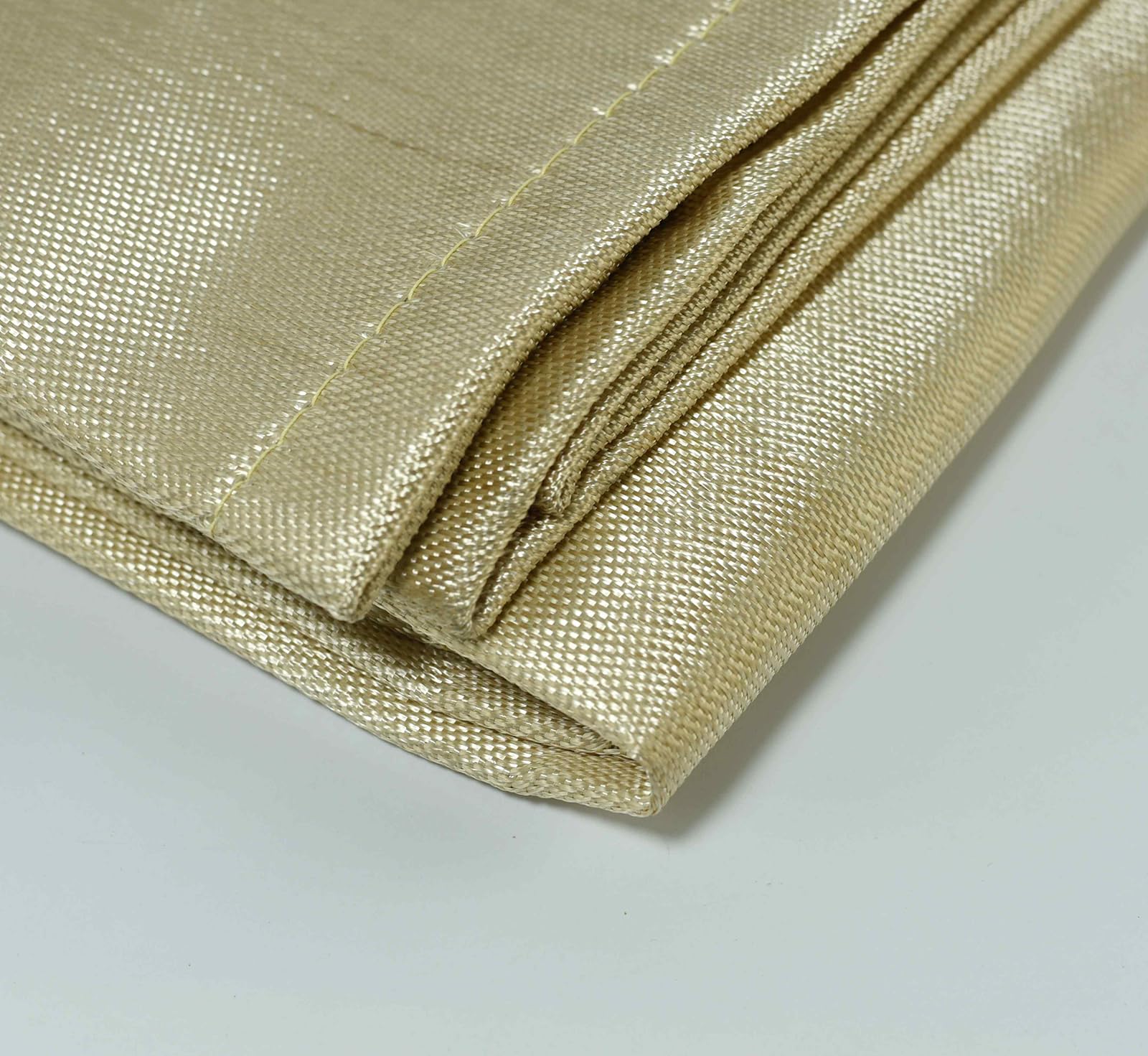 RIVERWELD Coperta per saldatura in fibra di vetro, 1,8 x 2,4 m, 550 °C, tessuto spesso resistente al fuoco da 8 mm, resistente al calore, per affumicatori industriali e barbecue da campeggio