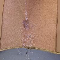 Vista 5 de CAR PASS Alfombrillas de Suelo de Cuero Beige e Impermeables para Automóvil, Alfombrillas Universales para Automóvil que se Ajustan a SUV