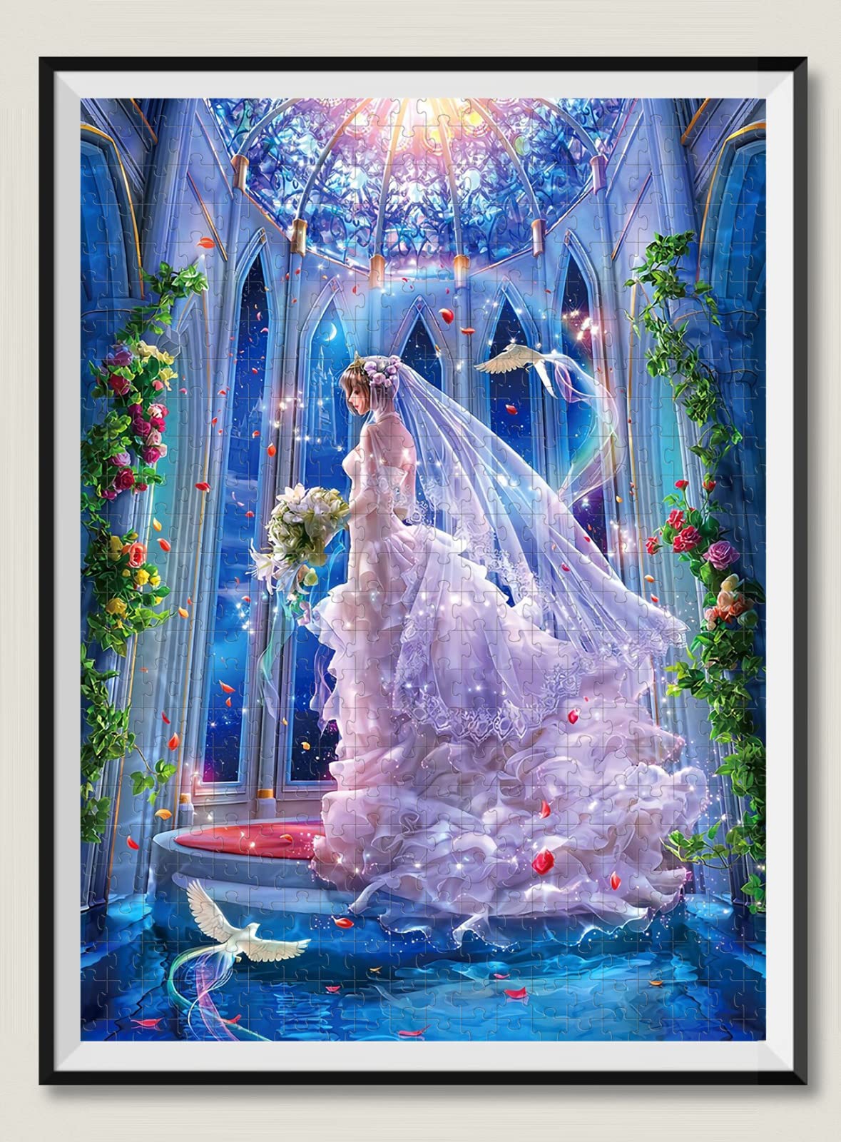 Puzzle per adulti in legno da 5000 pezzi Principessa regalo di nozze Decorazione per feste di intrattenimento per il tempo libero