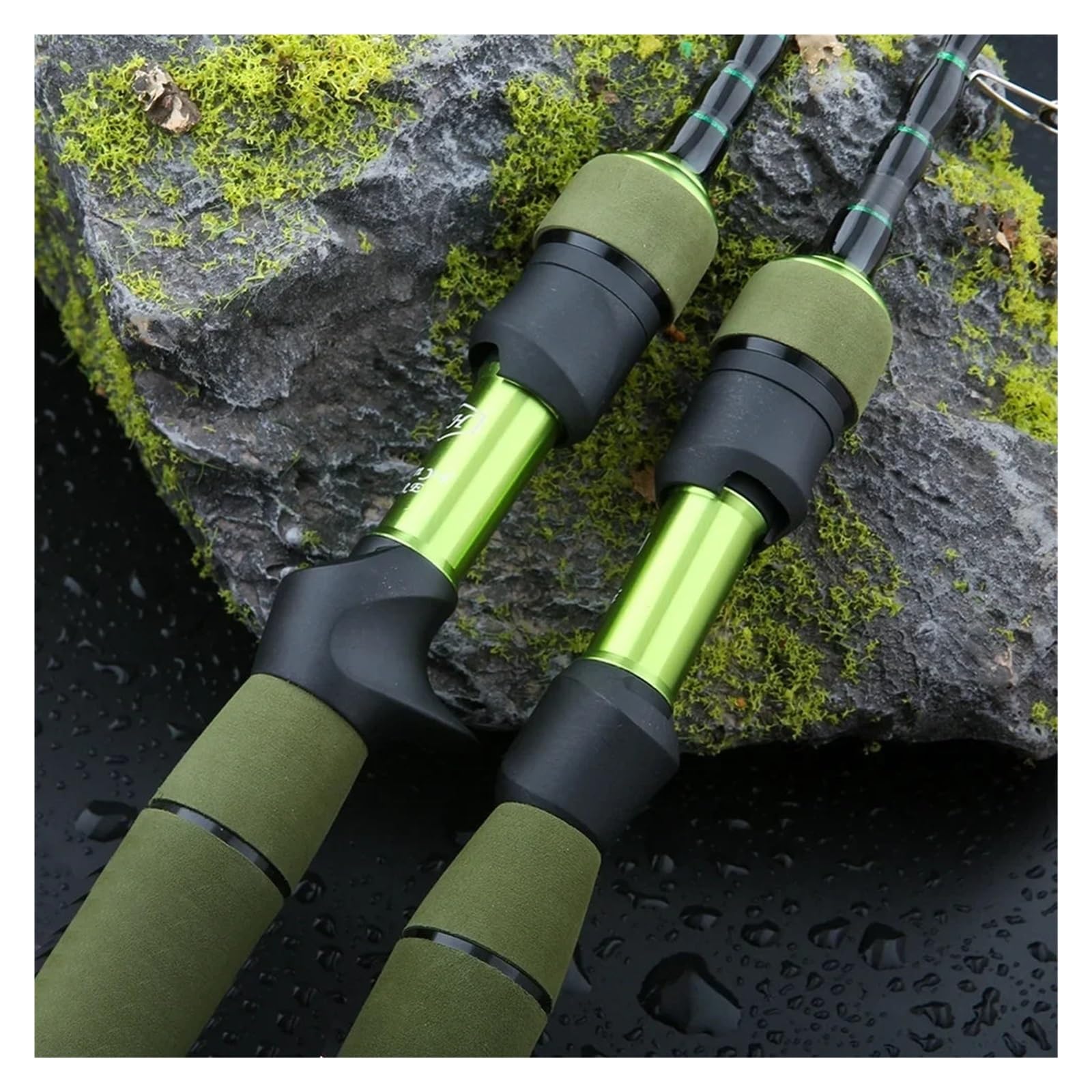 Canna da pesca telescopica in carbonio 1.8M UL Casting con accessori for attrezzatura for canna impugnatura variabile