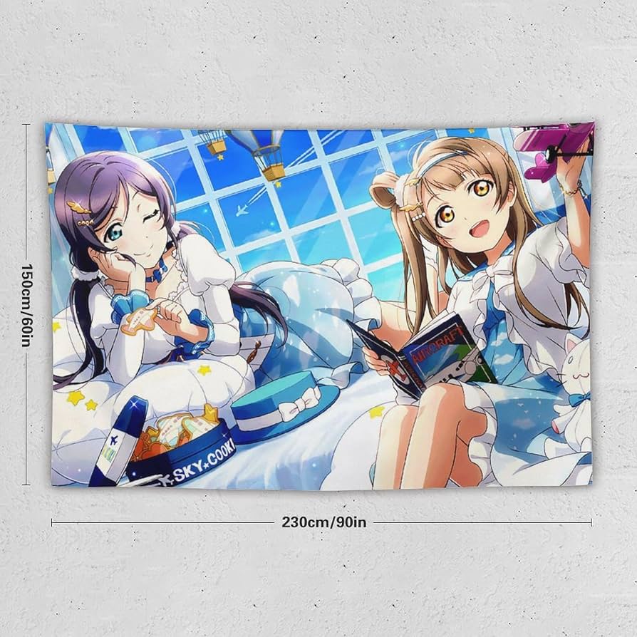 Amazon.co.jp: ラブライブ スクスタ 南ことり 東條希 タペストリー