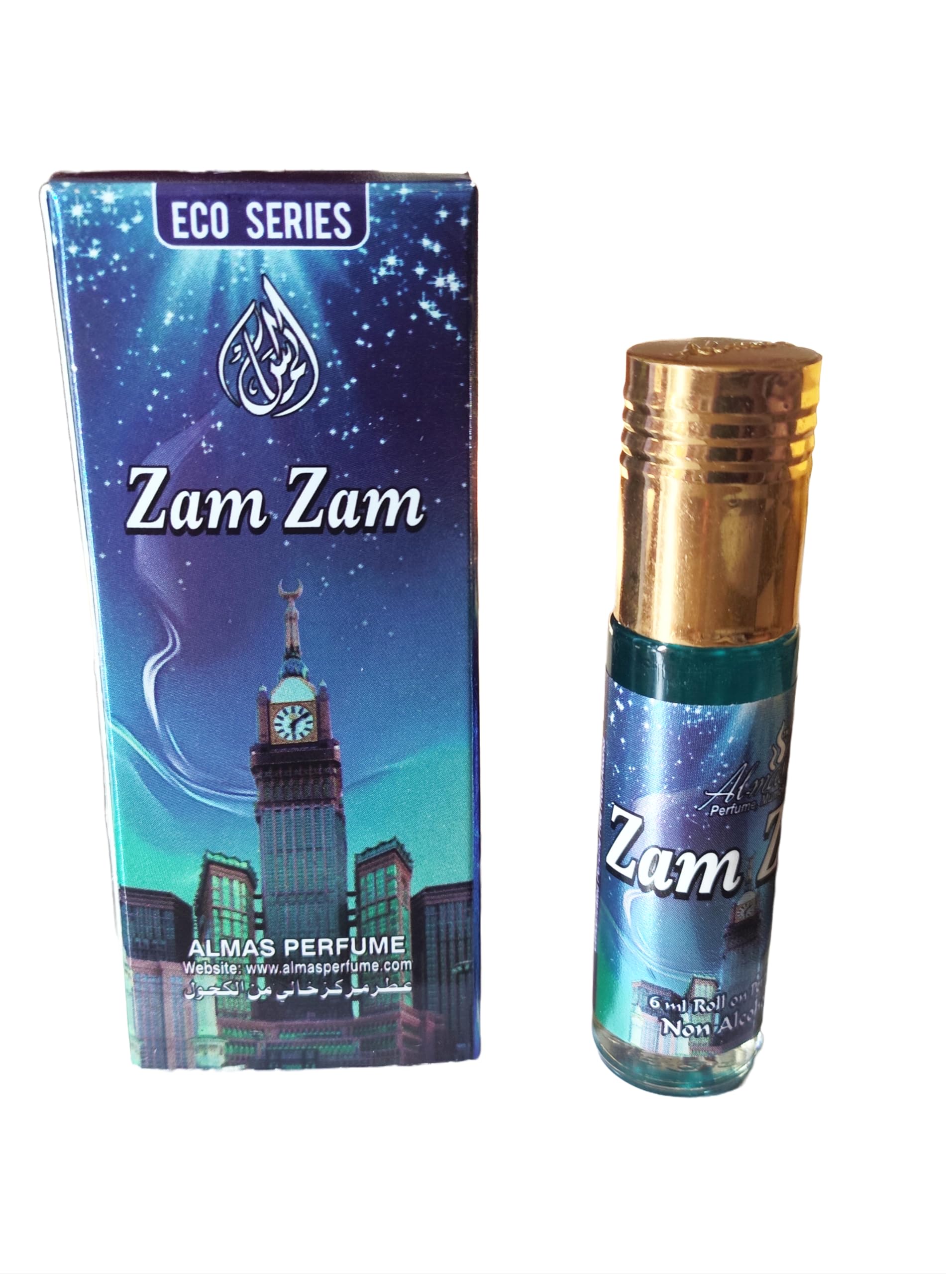 Almas Zam zam Roll on Attar eco series 6 ml