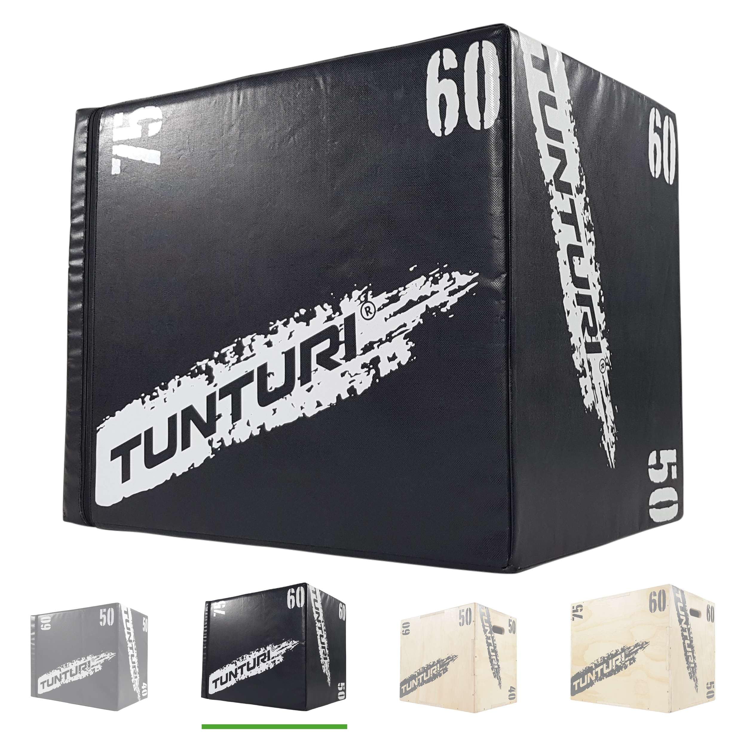Tunturi Fitness Box Plyo BoxEVA 50 x 60 x 75 cm Noir