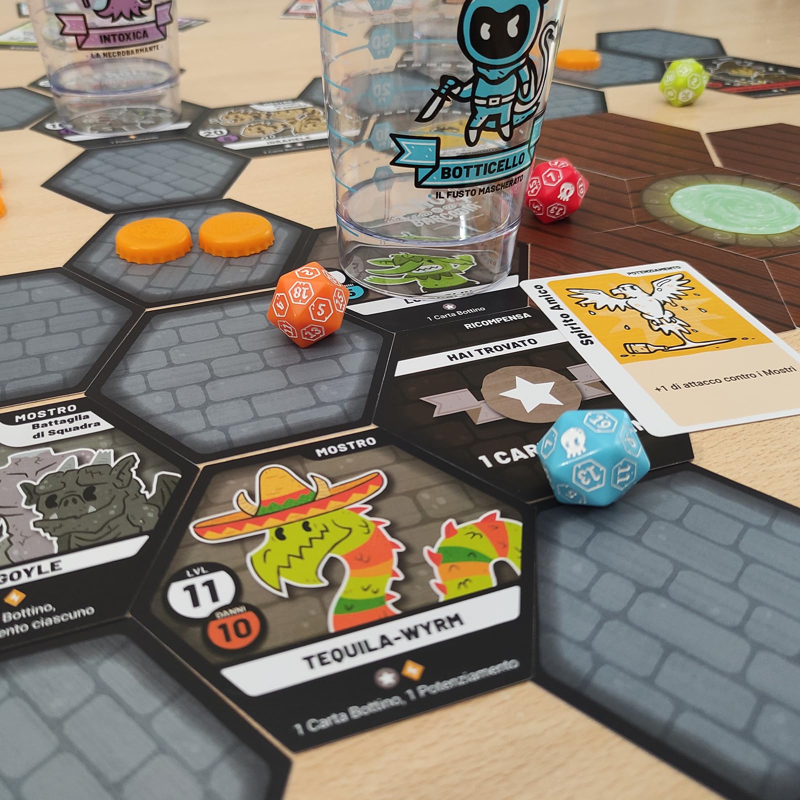 Cranio Creations - Eroi di Barcadia – Il Gioco per Chi ha Sete di Avventura | 2-6 Giocatori - 90 Min – Party Game – Età 18+ - Edizione in Lingua Italiana