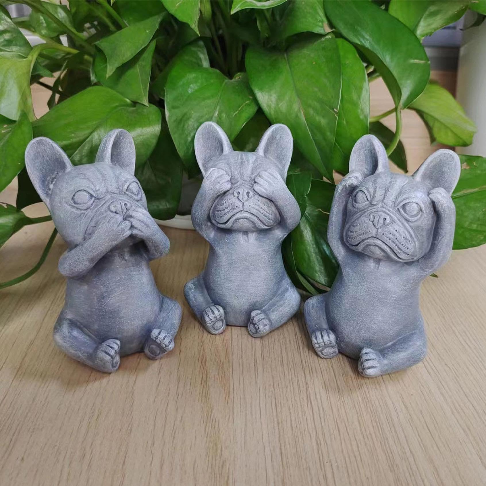 Amazon.co.jp: Toonshare フレンチブルドッグ像、ミニフレンチ