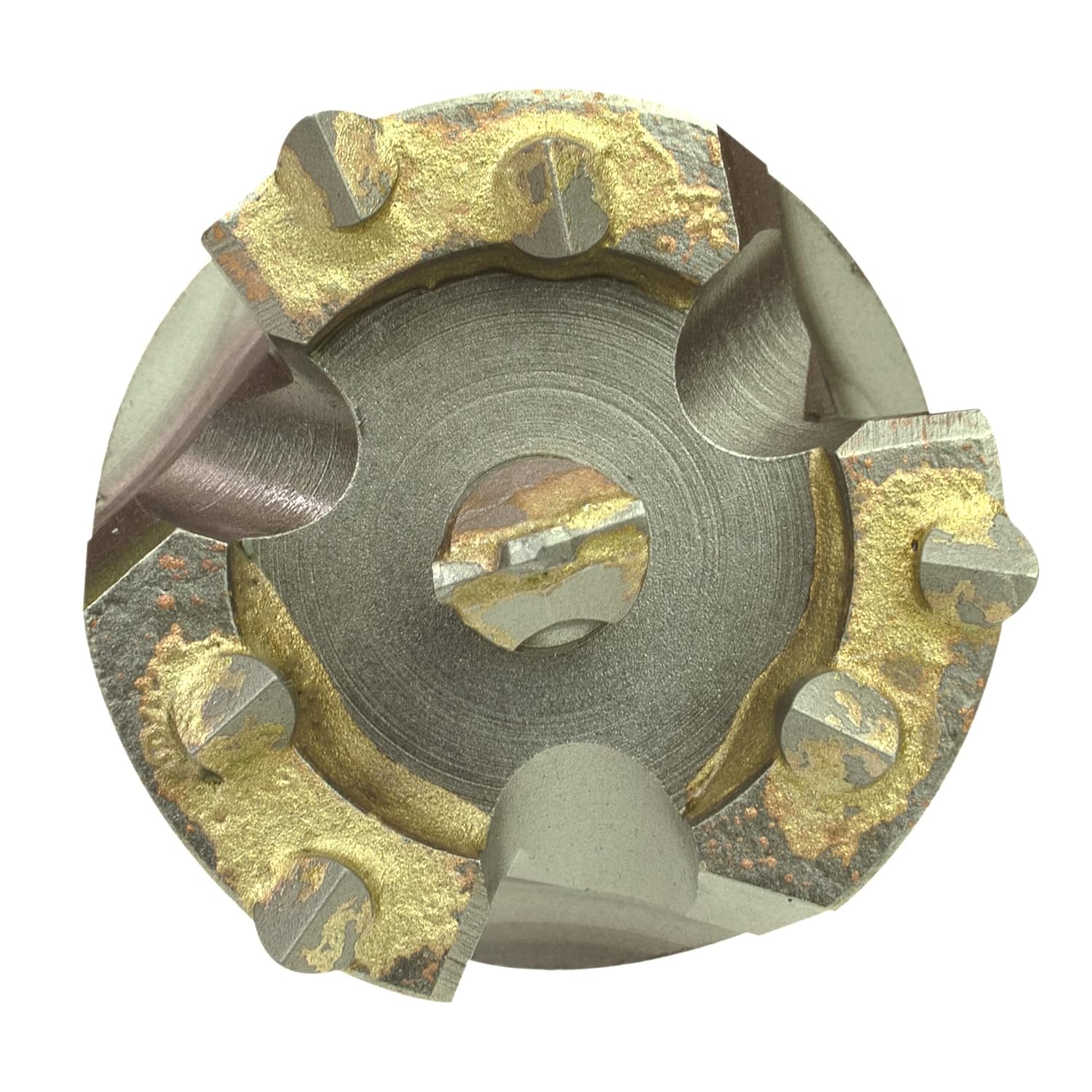 2-1/8 in x 20 in x 24 in SDS MAX Breakthrough Bit, Thru Hole Bit Carbide Tipped, Multi-Cutting Head for Concrete, Brick, Stone (2-1/8" x 24")