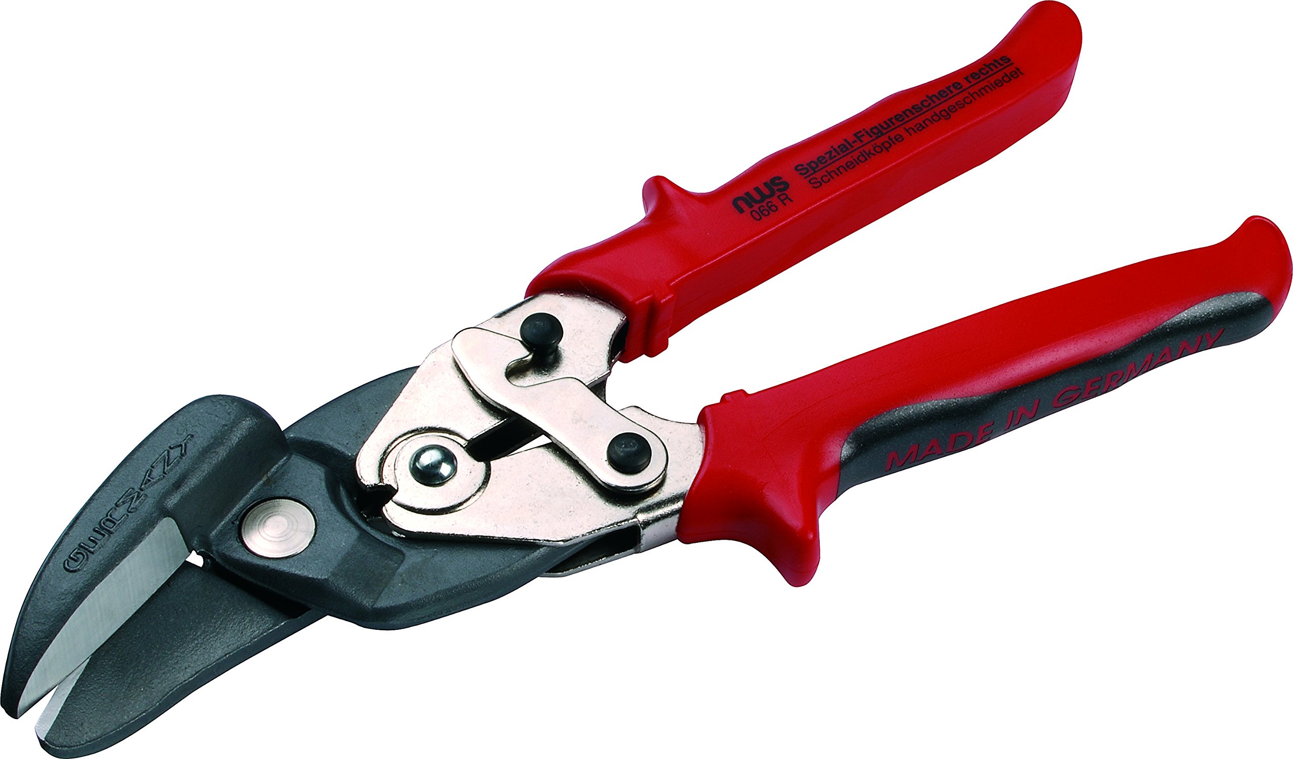 Nws Silver/Red 066L-15-250-Sb Universal Lever Tin Snips,